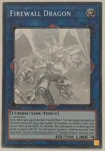 YuGiOh FIREWALL DRAGON GFTP-EN131 Ghost Rare 1st Ed Straight from booster NM/M - Picture 1 of 2