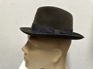 Vintage Fedora Trilby Chevrette Gazela 1950-1960's - Picture 1 of 7