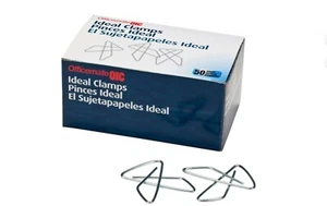 Officemate Butterfly Clamp 1-5/8" No. 2 kleine 50/BX Silber 99957 - Bild 1 von 6