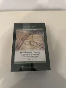 Great Courses Western Literary Canon In Context Complete W/ Guidebook NEW SEALED - Bild 1 von 6