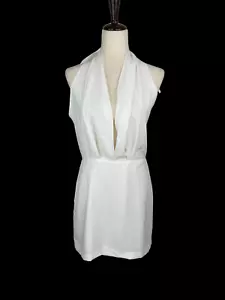 NEW Amanda Uprichard Women's Mezcal Ivory Sleeveless Dress Size Large B71 - Picture 1 of 6