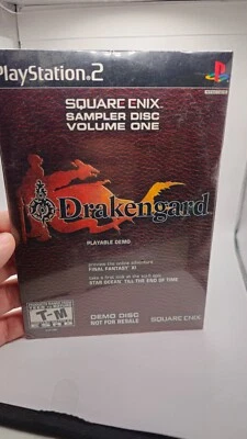 Drakengard Playable Demo  Disc (PlayStation 2, 2003) - New - Image 1 of 3