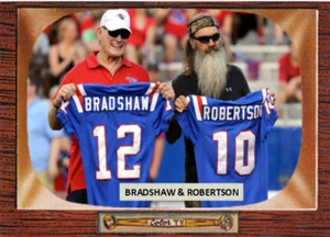 TERRY BRADSHAW & PHIL ROBERTSON FROM DUCK DYNASTY LA TECH QUARTERBACKS - Picture 1 of 1