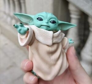 Star Wars Baby Yoda Grogu 8cm 3"  Action Mini Figure Toys Collectible Gift