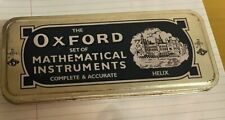 THE OXFORD SET OF MATHEMATICAL INSTRUMENTS Vintage Please Read