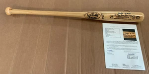 JSA Authentic Signed Hank Aaron Auto Louisville Slugger Bat 755 Home Run King - Picture 1 of 5