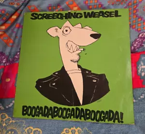 Screeching Weasel Boogadaboogadaboogada! original 1992 USA LP w/insert RARE - Picture 1 of 2