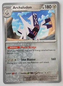 Archaludon 107/142 Sv07: Stellar Crown Reverse Holo NM - Picture 1 of 2