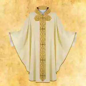 Casulla bordada "Oremus" - Imagen 1 de 3