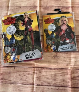 Halloween costume Harley Quinn women size L (10-12) - Picture 1 of 11