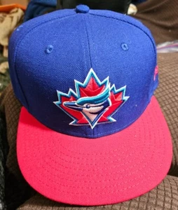 New Era Toronto Blue Jays 25th Season 59FIFTY blau/rot - taillierte Mütze - Bild 1 von 15