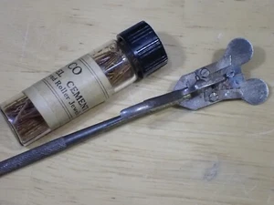 Vintage Unbranded Watchmakers Pallet Stone Setter with Shredded Cement - Picture 1 of 7
