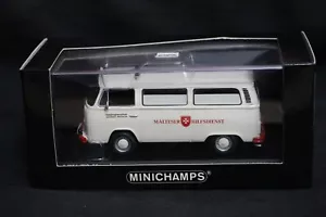 1:43 Minichamps 400 053092 VW T2 Krankenwagen "Malteser", OVP, Lt. Ed. 1008 - Bild 1 von 2