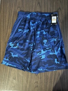 Under Armour Men’s Small UA Tech Vent Printed 8" Shorts 1376957-471 Blue Camo - Picture 1 of 9