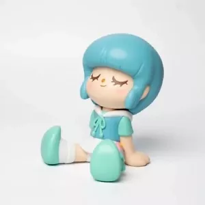 UNBOX CREAMY MAMI YU Morisawa Blue Limited SOFT VINYL Sofubi Figures H6CM/2.4in - Picture 1 of 4