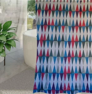 Only $1 Fabric Shower Curtain Waterproof Weighted hem New - Picture 1 of 1