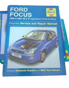 FORD FOCUS 1998-2001 PETROL & DIESEL HAYNES MANUAL GREAT CONDITION - Picture 1 of 2