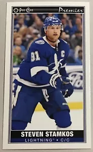 2020-21 STEVEN STAMKOS O-PEE-CHEE PREMIER TALLBOYS INSERT #P-24 LIGHTNING - Picture 1 of 2