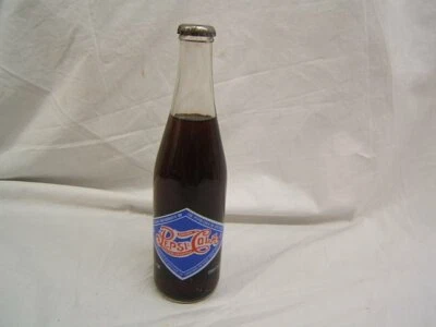 Replica of early Pepsi Bottle Limited Edition 12 oz. With Liquid VGC  - Image 1 of 4