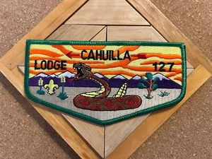 Colorful flap from Lodge 127 - Picture 1 of 2