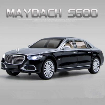 1/22 Maybach S680 Alloy Car Model Diecast Metal Toy Vehicle Childrens Gift Kids - Image 1 of 4