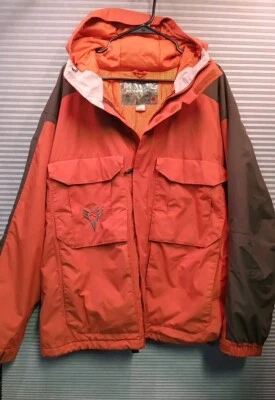 Ronin Jacket Mens XL Orange Ski Snowboard Missile Logo Dry Ride Burton Designer - Image 1 of 4