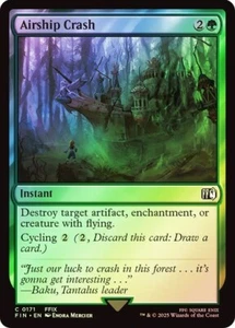 Airship Crash FOIL - 0171 - Common - Final Fantasy FIN MTG - Picture 1 of 1