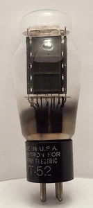 (1) Hytron Western Electric VT52 VT-52 Vacuum Tube Amplitrex Tested 96% #532DG - Picture 1 of 6