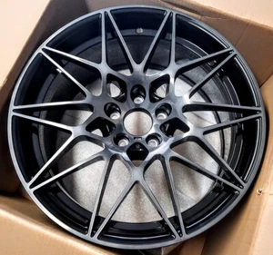 BMW M3 F80 M4 1x20" ORIGINAL STYLE 666M SCHWARZ GETÖNT HINTEN NEU ALURAD S529NR - Bild 1 von 2