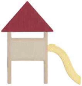 QuicKutz Die Slide Park Kids Playground Summer 2pcs Lot Dies New Sizzix Bigkick - Picture 1 of 3
