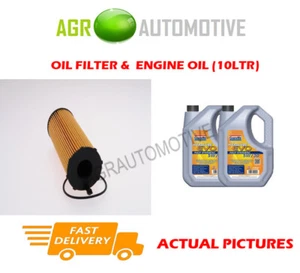 OEM DIESEL OIL FILTER + VL 5W30 ENGINE OIL FOR AUDI A6 QUATTRO 3.0 239 2008-11 - Picture 1 of 1