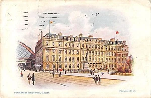 BR70610 north british station hotel litho glasgow scotland - Picture 1 of 2