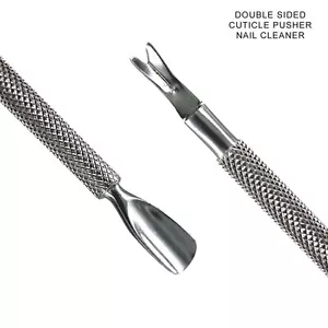 Dual Nagelhautschieber Reiniger Trimmer Maniküre Pediküre Nagelpflege Spa Salon Werkzeug - Bild 1 von 2
