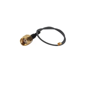 50x WiFi Antenna EXTENSION Cable/Lead Wireless RP SMA to U.FL jumper 15cm 6" - Picture 1 of 3