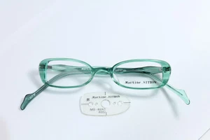 MARTINE SITBON 6241 GFM Vintage Brille Eyeglasses Bril Occhiali Türkis Klein - Picture 1 of 8