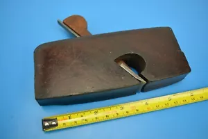 ¿Topo redondo/hueco de madera? Avión - Hierro de 6" de largo, 1-1/8" de ancho. - Imagen 1 de 7