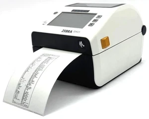 Zebra ZD621 Label Printer Desktop Wireless Bluetooth Wi-Fi ZD6AH43-D01L01EZ - Picture 1 of 8