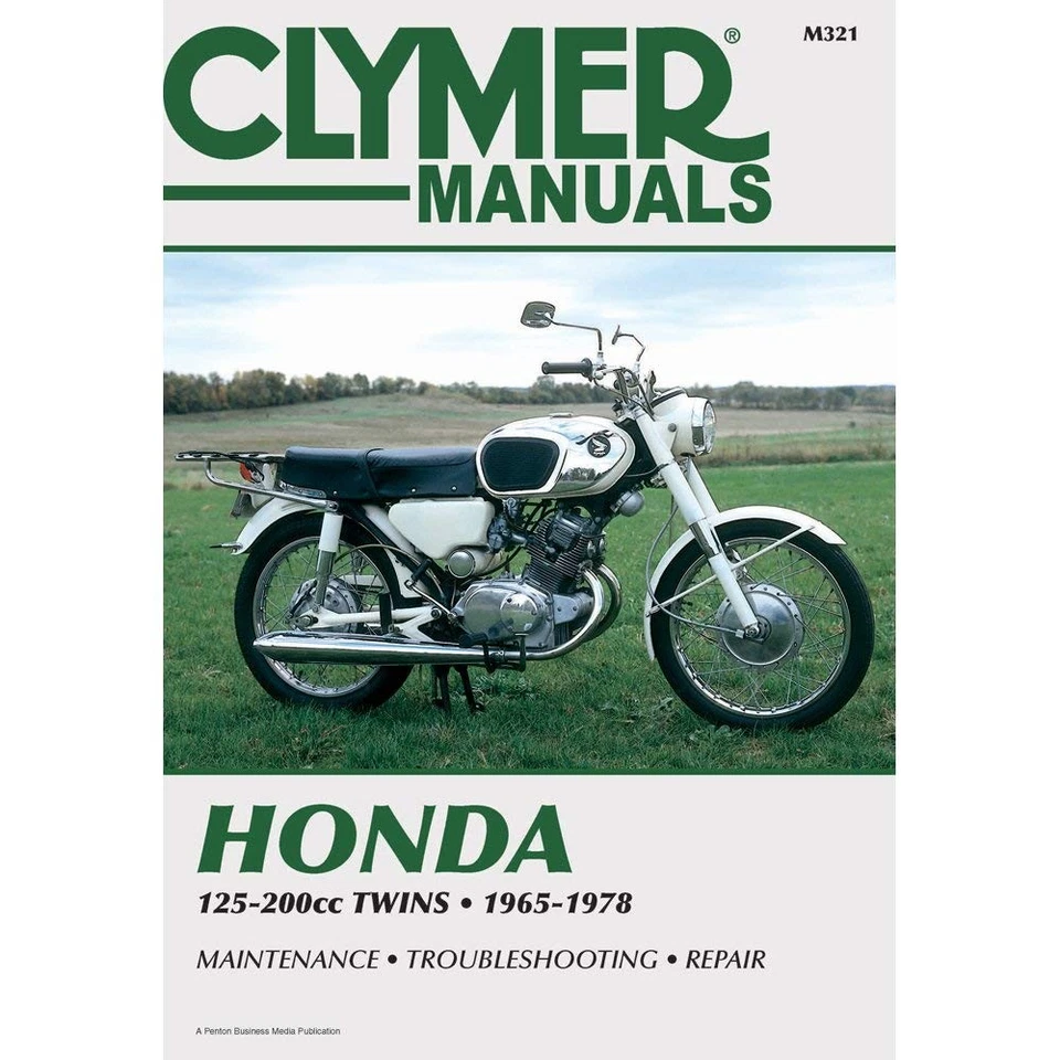Clymer Repair/Service Manual '65-74 Honda CB/CL/SL/SS 125-200cc (M321) - Image 1 of 1