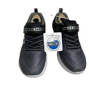 Skechers Tenis Niños 11-13 Selectores Gimnasio Zapatos Negro Carbón Lavable a Máquina - Imagen 1 de 9