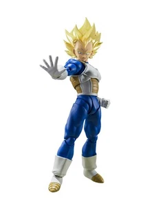 S.H. Figuarts Dragon Ball Z Super Saiyan Vegeta - Awakening Super Saiyan Blood - - Imagen 1 de 7