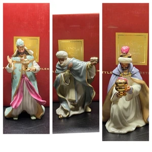 Lenox kleine Stadt Bethlehem Krippe 3 Könige Weisen Gaspar Melchior... - Bild 1 von 10