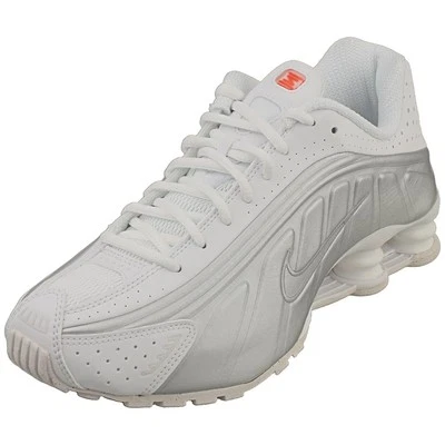 Nike Shox R4 Scarpe da Donna Bianche Argento - 38 EU - Immagine 1 di 4