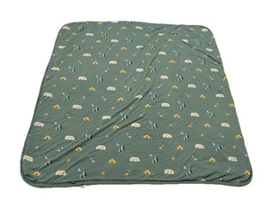 Kyte Green Camping Outdoor Camper Baby Blanket Security Lovey 32x32" - Picture 1 of 5