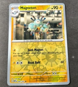 Pokemon 151 Magneton Reverse Holo Uncommon Card 082/165 NM - Picture 1 of 1
