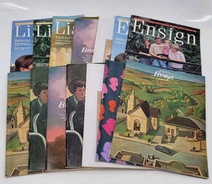 Lot 14 LDS Zeitschriften Fähnrich Liahona 1978 1977 2004 KONVOLUT WIEDERHOLUNGEN - Bild 1 von 15