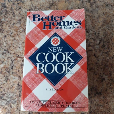 Better Homes and Gardens Новая Поваренная Книга 1997 Bantam Пересмотренное Издание Книга в мягкой обложке Очень хорошее состояние - Изображение 1 из 4