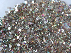 Full pack 1440 Preciosa VIVA 12 Flatbacks 10ss Crystal AB/foiled. - Picture 1 of 2
