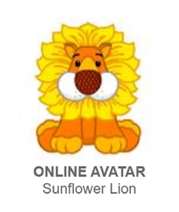 Webkinz Classic Sunflower Lion *nur Code* (~nachricht~) - Bild 1 von 3