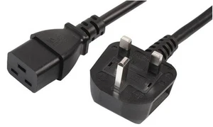 PRO ELEC - 13A UK Stecker zu IEC C19 Kabel - Bild 1 von 1