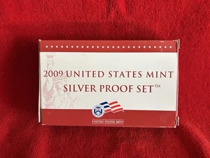 2009 U.S. Mint Silver Proof Set with New Penny Reverse Designs Proofs OGP COA - Picture 1 of 16